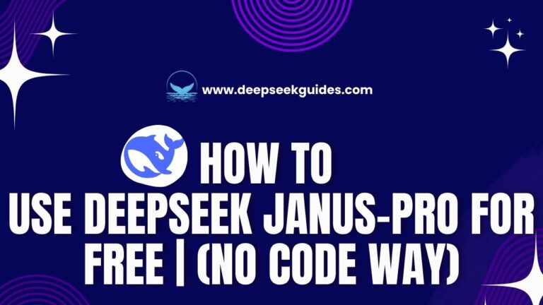 How to Use DeepSeek Janus Pro for Free (No Code Way)