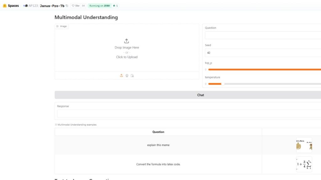 Use DeepSeek Janus Pro