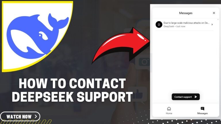 How to Contact DeepSeek Support