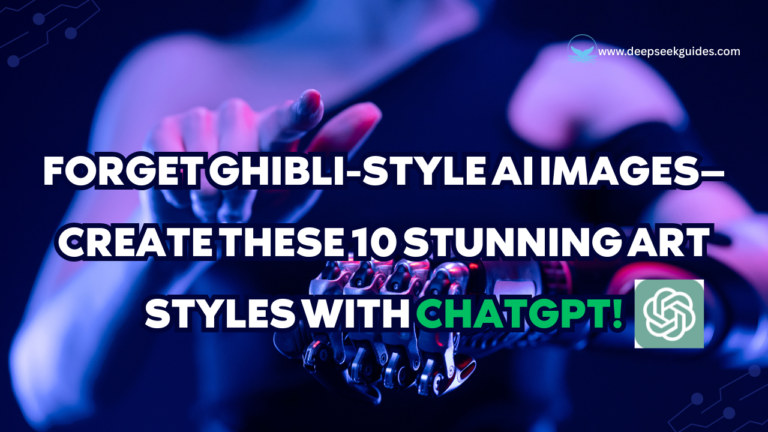 Forget Ghibli-style AI images—Create THESE 10 stunning art styles with ChatGPT!